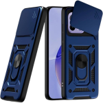 Θήκη Realme 16 Pro Techsuit CamShield Ανθεκτική με Κάλυμμα για την Κάμερα & Μεταλλικό Ring Holder - Blue (5949419361744)
