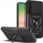Θήκη Samsung Galaxy A56 Tech-Protect Camshield Pro Ανθεκτική με Κάλυμμα για την Κάμερα & Ring Holder - Black (5906302362172)