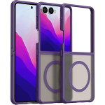 Θήκη Samsung Galaxy Z Flip8 Techsuit HaloFrost II MagSafe Σκληρή Ημιδιάφανη με MagSafe - Purple (5949419377271)
