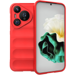 Θήκη Σιλικόνης - Huawei Pura 70 Pro - Techsuit Magic Shield - Red (5949419165366)