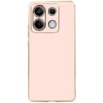 Θήκη Σιλικόνης - Xiaomi Redmi Note 13 Pro 5G / Poco X6 - Bodycell Gold Plated - Pink (5206015074493)