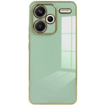Θήκη Σιλικόνης - Xiaomi Redmi Note 13 Pro Plus - Bodycell Gold Plated - Mint Green (5206015074523)