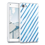 KW Θήκη Σιλικόνης Sony Xperia Z5 Compact (39098.01) - Watercolour Stripes