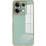 Θήκη Xiaomi Redmi Note 13 5G - Bodycell Gold Plated Σιλικόνης - Mint Green (5206015074448)
