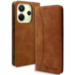 Θήκη Xiaomi Redmi Note 14 4G Bodycell Book Case Πορτοφόλι - Brown (5206015080623)