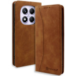 Θήκη Xiaomi Redmi Note 14 Pro 5G / Poco X7 Bodycell Book Case Πορτοφόλι - Brown (5206015080715)