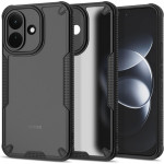 Θήκη Xiaomi Redmi Note 17 Pro Tech-Protect Rugged Shield Σκληρή Ημιδιάφανη - Matte Black (5906302343553)