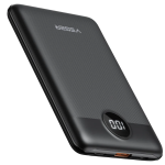 Veger PowerBank S11 με Ψηφιακή Οθόνη LED - Φορητή Μπαταρία Φόρτισης με 1 x USB-Α / 1 x Type-C - 10000mAh - 20W - Black (VP1140)
