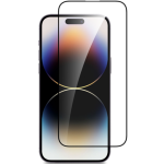 Vivid Full Face Tempered Glass - Αντιχαρακτικό Γυαλί Οθόνης Apple iPhone 15 Pro - Black (VITEMP397BK)
