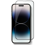 Vivid Full Face Tempered Glass - Αντιχαρακτικό Γυαλί Οθόνης Apple iPhone 14 Pro Max - Black (VITEMP298BK)
