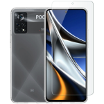 Vivid Σετ Διάφανη Θήκη Σιλικόνης & Tempered Glass - Xiaomi Poco X4 Pro 5G - Transparent (VIGELLY243GLASSTN)