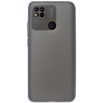 Vivid Θήκη Σιλικόνης Slim Xiaomi Redmi 10A - Transparent / Grey (VISLIM241GREY)