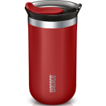 Wacaco Octaroma Lungo Travel Mug - Θερμός από Ανοξείδωτο Ατσάλι - BPA Free - 300ml - Carmine Red (4897066230559)