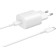 Official Samsung Φορτιστής Ταξιδιού Type - C σε Type - C με Καλώδιο Fast Charge 25W - White 