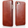 iCarer Vintage Series Curved Edge - Δερμάτινη Θήκη Apple iPhone SE 2022 / 2020 / 8 / 7 - Brown