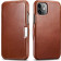 iCarer Vintage Series Side-Open Δερμάτινη Θήκη iPhone 11 - Brown 