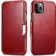iCarer Vintage Series Side-Open Δερμάτινη Θήκη iPhone 11 Pro Max - Red