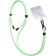 3MK EasyClip - Αποσπώμενο Λουράκι Λαιμού για Θήκες Κινητών / Smartphones - Green / Black