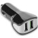 Celly Turbo MicroUSB Car Charger - microUSB Φορτιστής Αυτοκινήτου και Καλώδιο microUSB 2,4A - Black