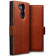 Terrapin Low Profile Δερμάτινη Θήκη - Πορτοφόλι Sony Xperia L2 - Cognac 