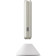 Allocacoc FlashLight Nightlight Recharge - Επαναφορτιζόμενος LED Φακός Αλουμινίου με Βάση Σιλικόνης - 600 Lumens - Μπαταρία 2600 mAh - Silver / Cool - 2 Έτη Εγγύηση
