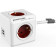 Allocacoc PowerCube Extended USB - Πολύπριζο με 4 Υποδοχές 3680W & Καλώδιο 150cm - 2 x USB-A - 10.5W - Boston Red - 2 Έτη Εγγύηση