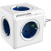 Allocacoc PowerCube Original - Πολύπριζο με 5 Υποδοχές - Blue - 2 Έτη Εγγύηση