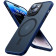 Alogy Armored Ring Case - Ημιδιάφανη Θήκη MagSafe - Apple iPhone 13 - Navy Blue