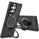 Alogy Armored Stand Ring Case - Ημιδιάφανη Θήκη MagSafe με Kickstand - Samsung Galaxy S23 Ultra - Black