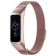 Alogy Μεταλλικό Λουράκι Milanese - Samsung Galaxy Fit 2 SM-R220 - Pink