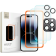 Αντιχαρακτικό Γυαλί Προστασίας Apple iPhone 16 Pro Max - Tech-Protect Supreme Set με 2 x Tempered Glass Οθόνης και 1 x Κάμερας - Clear
