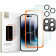 Αντιχαρακτικό Γυαλί Προστασίας Apple iPhone 16 Pro - Tech-Protect Supreme Set με 2 x Tempered Glass Οθόνης και 1 x Κάμερας - Clear