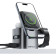 Ασύρματος Φορτιστής Acefast Z9 6in1 GaN MagSafe για iPhone 15W / EarBuds TWS 5W / Apple Watch 2.5W με Καλώδιο Type-C 60W & 1 x Type-C 65W / 1 x USB-A 18W Metal Grey