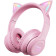 Bluetooth Ακουστικά HappyCase Popz Ασύρματα / Ενσύρματα Κεφαλής για Παιδιά με Ασφαλή Μέγιστη Ένταση Ήχου & LED Φωτισμό Pink