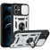Bodycell Armor Slide - Ανθεκτική Θήκη Apple iPhone 11 με Κάλυμμα για την Κάμερα & Μεταλλικό Ring Holder - Silver