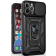 Bodycell Armor Slide - Ανθεκτική Θήκη Apple iPhone 13 Pro Max με Κάλυμμα για την Κάμερα & Μεταλλικό Ring Holder - Black