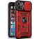 Bodycell Armor Slide - Ανθεκτική Θήκη Apple iPhone 13 Pro Max με Κάλυμμα για την Κάμερα & Μεταλλικό Ring Holder - Red