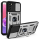 Bodycell Armor Slide - Ανθεκτική Θήκη Samsung Galaxy A03s με Κάλυμμα για την Κάμερα & Μεταλλικό Ring Holder - Silver