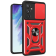 Bodycell Armor Slide - Ανθεκτική Θήκη Samsung Galaxy A34 με Κάλυμμα για την Κάμερα & Μεταλλικό Ring Holder - Red