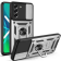 Bodycell Armor Slide - Ανθεκτική Θήκη Samsung Galaxy S22 Plus 5G με Κάλυμμα για την Κάμερα & Μεταλλικό Ring Holder - Silver