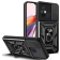 Bodycell Armor Slide - Ανθεκτική Θήκη Xiaomi Redmi 12C με Κάλυμμα για την Κάμερα & Μεταλλικό Ring Holder - Black