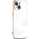 Bodycell Gold Plated - Θήκη Σιλικόνης Apple iPhone 15 Plus - White