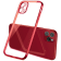 Bodycell HD Διάφανη Θήκη Σιλικόνης Apple iPhone 13 Pro Max - Red