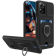 Bodycell Multifunction - Ανθεκτική Θήκη Xiaomi Redmi Note 12 Pro 5G με Λουράκι Λαιμού / Κάλυμμα Κάμερας / Ring Holder / Υποδοχή Κάρτας - Black