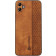 Bodycell Pattern Leather - Σκληρή Θήκη Samsung Galaxy A04e - Brown