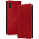 Bodycell Θήκη - Πορτοφόλι Xiaomi Redmi 9A / 9AT / 9i - Red