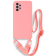 Bodycell Θήκη Σιλικόνης με Λουράκι Λαιμού - Samsung Galaxy A32 5G - Pink