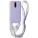 Bodycell Θήκη Σιλικόνης με Λουράκι Λαιμού - Xiaomi Redmi 8 - Violet