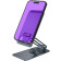 Buddi Phone Holder for Desk - Αναδιπλούμενη Περιστρεφόμενη Βάση Γραφείου για Smartphone / Tablet - Space Grey - 5 Έτη Εγγύηση