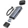 Card Reader Tech-Protect Ultraboost USB-A / Type-C Αναγνώστης Καρτών SD & MicroSD με Λουράκι Χειρός Grey